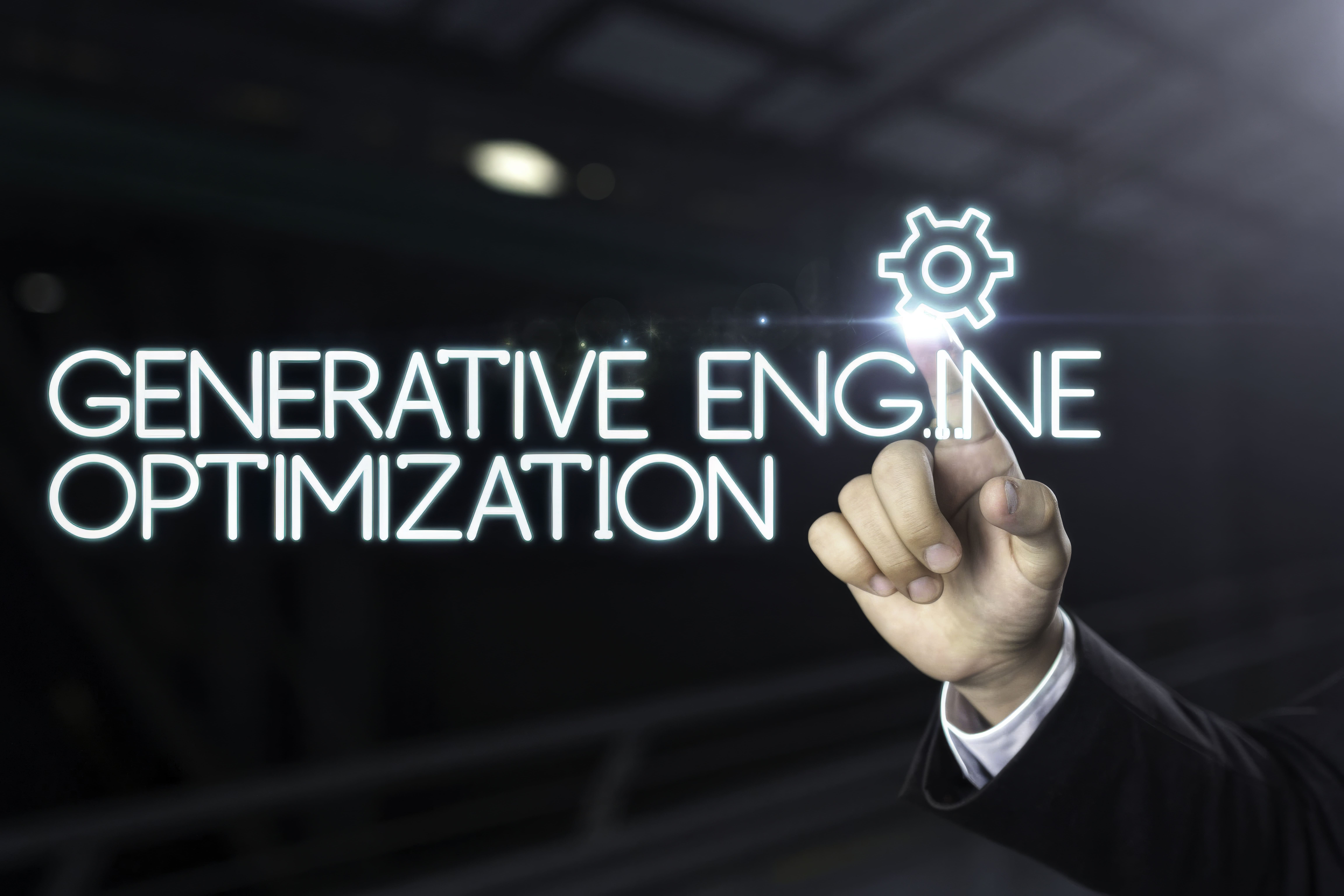 ilustrasi generative engine optimization